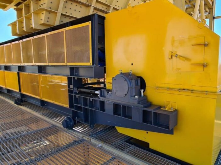 Apron Feeder At A Heap Leach Project - AMPCO Minerals